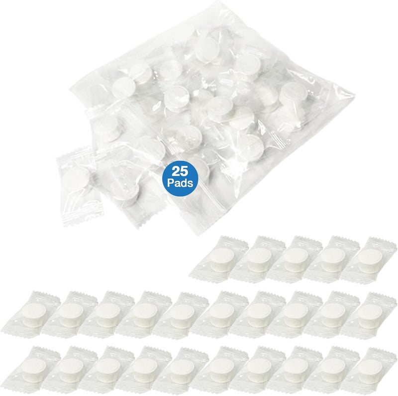 Filtration Warehouse 18mm 10, 25 and 50 Pack Leak Stop Valve Replacement Pads, US Company! Support American Businesses! For Automatic Leak Detectors, Water Stop Valves, Under Sink Reverse Osmosis, Filter Systems (25-Pack) - Image 1
